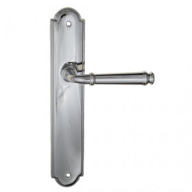 Дверная ручка на планке Fratelli Cattini FARFALLA PL257-CR полированный хром