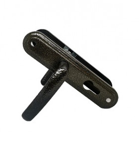 Ручка дверная на планке АБСОЛЮТ РФ1-55.08 бронза