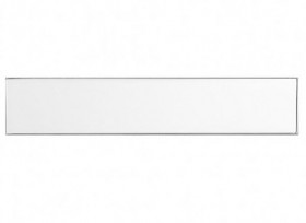 Декоративная вставка для Tupai Big Line белый глянец 2 мм