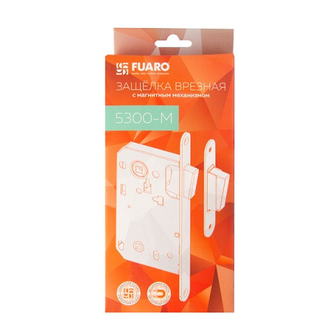 Магнитная защелка FUARO 5300-M-WС WH белый