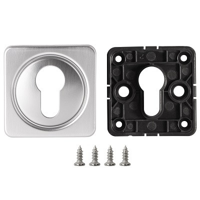 Накладка декоративная на цилиндр FUARO ESC.C.MSC/K.62 SSC-16 сатинированный хром 1 шт