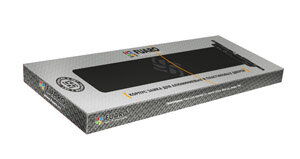 Корпус узкопрофильного замка с роликовой защёлкой FUARO 5124-30 CP хром