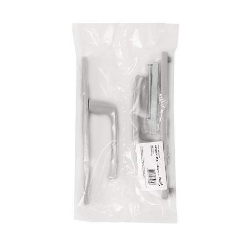 Ручка на планке PUNTO HANDLE.85.25.67-75 RAL 9006 серый