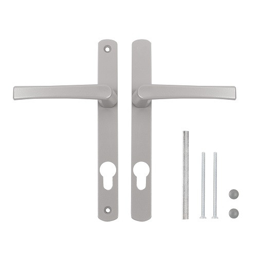 Ручка на планке PUNTO HANDLE.85.25.67-75 RAL 9006 серый