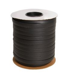 Уплотнитель без клеевой основы FUARO WADH/D-9x7,5mm BLACK черный 100 m