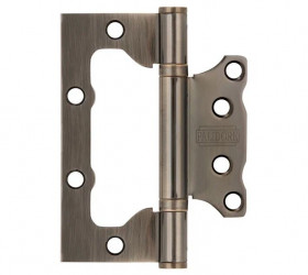 Петля накладная без врезки PALIDORE 100x75x2,5 2BB AB бронза