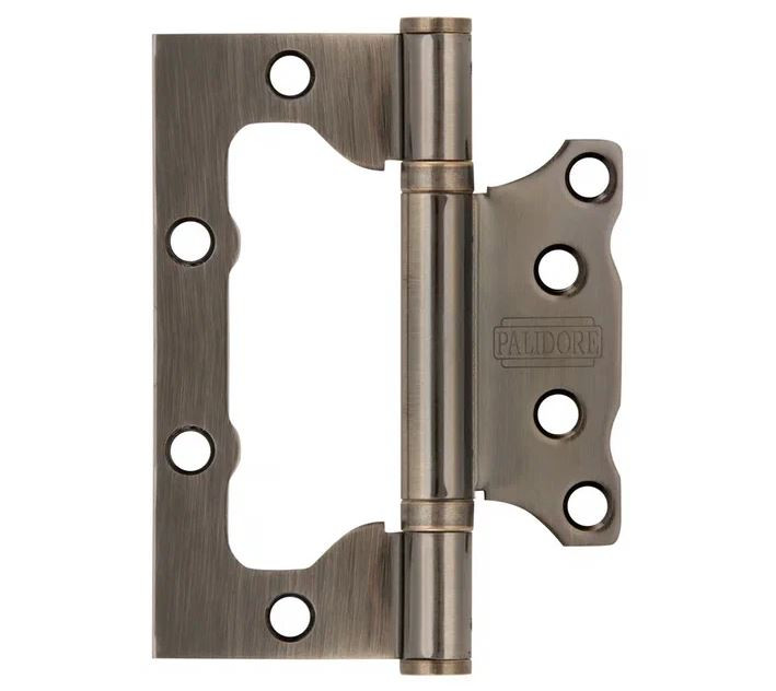 Петля накладная без врезки PALIDORE 100x75x2,5 2BB AB бронза