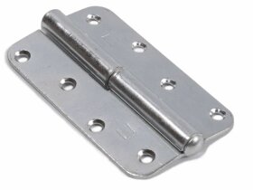 Петля накладная СКОБИС ПН-110 цинк белый, правая