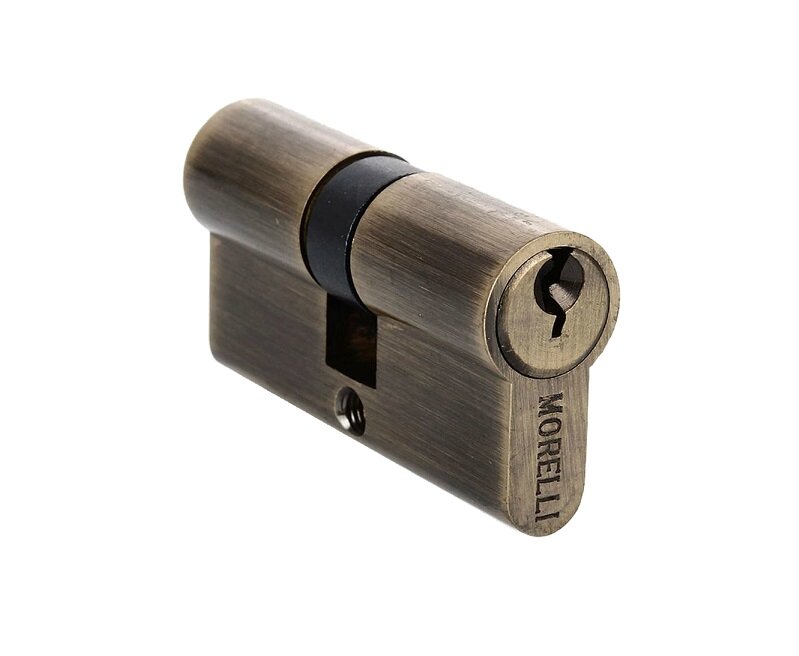 Цилиндр MORELLI ключ/ключ (60 мм) 60C AB Античная бронза