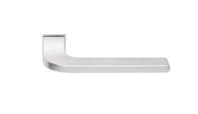 Ручка дверная MORELLI LUXURY SPUTNIK-SM CSA на мини-розетке Матовый хром