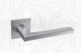 Ручка дверная Piruette SIERRA L120 MATTE CHROME Матовый хром