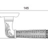 Ручка дверная RENZ INDH 63-10 MAB Альбино бронза античная матовая