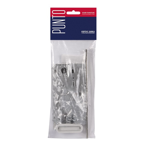 Замок врезной под цилиндр PUNTO ML85-50 SSC сатинированный хром