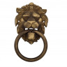 Дверная стучалка Venezia LEONE 190x110 матовая бронза