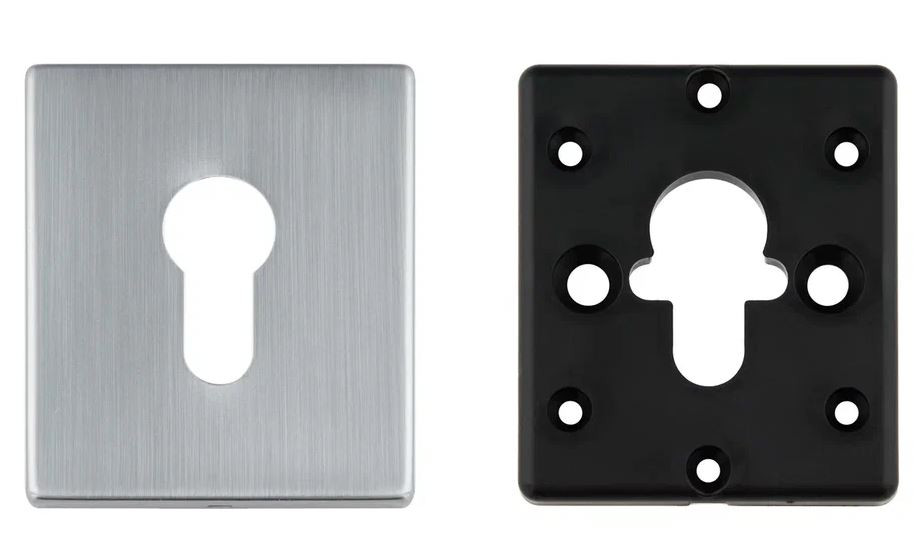 Накладка декоративная на цилиндр PALIDORE 050-01-SSC сатинированный хром