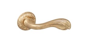 Ручка дверная FUARO BAROCCO SM GOLD-24 золото 24К