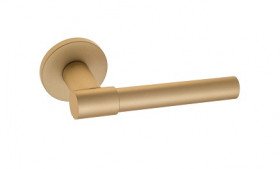 Ручка дверная Fratelli Cattini UNA 7FS-BS матовая латунь