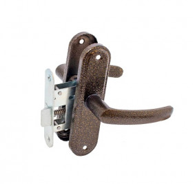 Защелка врезная АБСОЛЮТ ЗЩ1-45А бронза