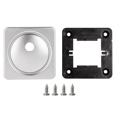 Накладка декоративная под шток FUARO ESC.O.MSC/K.62 SSC-16 сатинированный хром 1шт