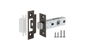 Защелка врезная PUNTO L45-8 GR Графит