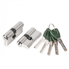 Цилиндровый механизм PUNTO A200/80 mm (30+10+40) SN матовый никель 5 кл