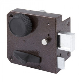 Замок накладной цилиндровый ОМЕГА ЗН3А ПНЗ медь 5 кл