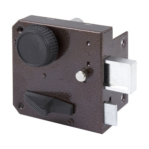 Замок накладной цилиндровый ОМЕГА ЗН3А ПНЗ медь 5 кл