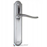 Дверная ручка на планке Fratelli Cattini LAVERA PL257-CR полированный хром