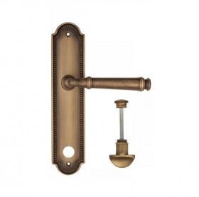 Дверная ручка на планке Fratelli Cattini FARFALLA WC-2 PL248-BY матовая бронза