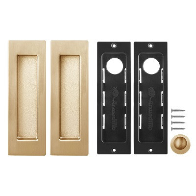 Ручка для раздвижных дверей ARMADILLO SH.URB153.010 FSG флорентийское золото