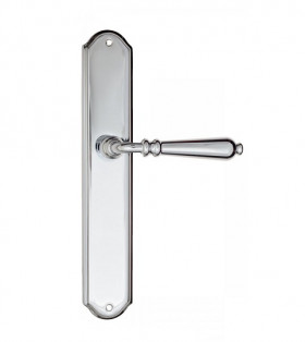 Дверная ручка на планке Fratelli Cattini NAPOLI PL02-CR полированный хром