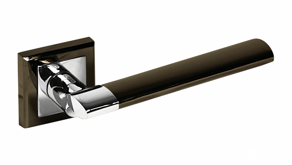 Ручка дверная PALIDORE 219 BH/PC Черный никель/хром