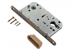 Защелка под цилиндр магнитная PALIDORE L3085 AВ бронза