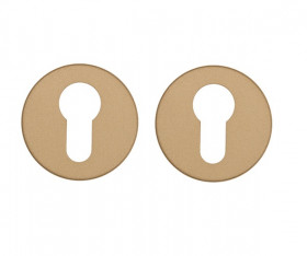 Накладка под цилиндр Fratelli Cattini CYL 7FS-BS матовая латунь