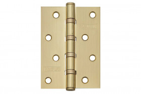 Петля универсальная ARSENAL 100х70х2,5 4BB SВ матовое золото