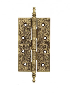 Петля универсальная Venezia CRS012 152x89x4 французское золото +коричневый