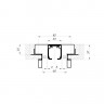 Комплект ARMADILLO для обрамления пенала SLD.Comfort-PENAL frame AL