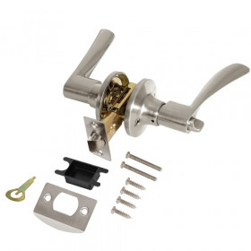 Ручка защелка PUNTO DK610/BL SN-BK фиксатор матовый никель