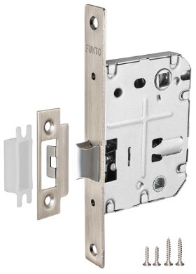 Защелка врезная PUNTO L72-50 SN Матовый никель
