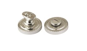 Ручка поворотная ARMADILLO WC-BOLT BK6/CL-SILVER-925 Серебро 925