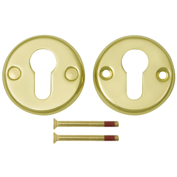 Накладка декоративная FUARO ESC-С-001-GP цилиндровая золото