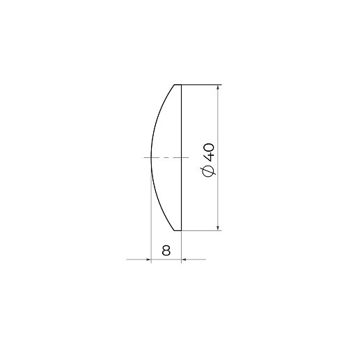 Демпфер настенный AJAX DSW-40 INV прозрачный