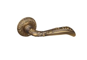 Ручка дверная FUARO BOHEMIA SM AB-7 Матовая бронза