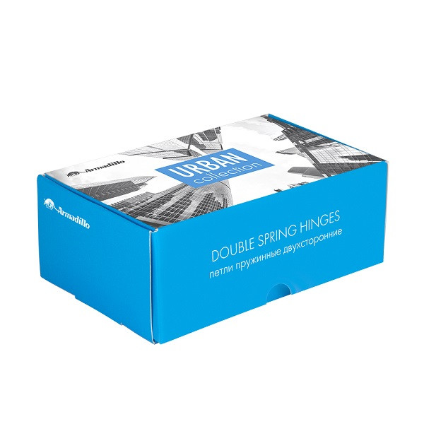 Петля пружинная ARMADILLO Aldeghi ALH-125-5 SG матовое золото