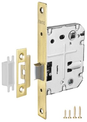 Защелка врезная PUNTO L72-50 SG Матовое Золото