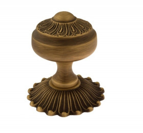 Ручка дверная кноб Venezia P22 матовая бронза