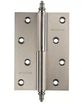 Петля съемная ARCHIE A010-D 100X70X3-2H R правая никель с короной