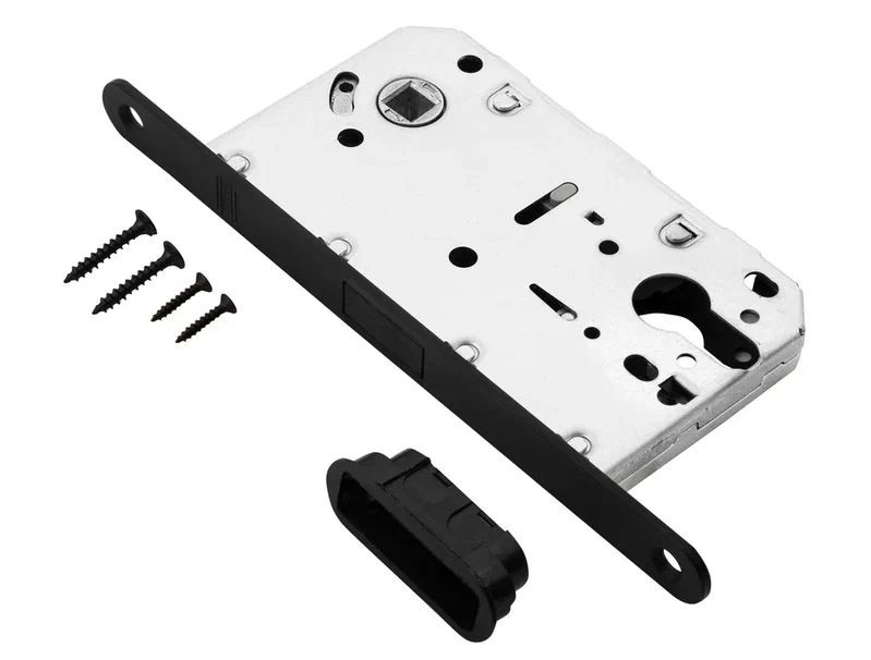 Защелка под цилиндр магнитная PALIDORE L3085 BLACK черный