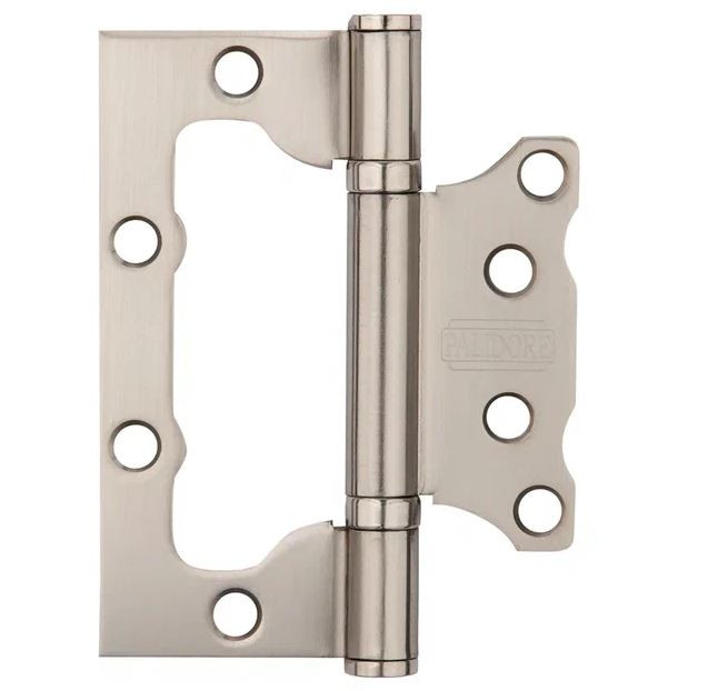 Петля накладная без врезки PALIDORE 100x75x2,5 2BB SN матовый никель