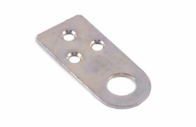 Проушины ушко прямое СКОБИС 70х30  70х30х2 цинк белый